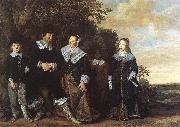 HALS, Frans, Family Group in a Landscape